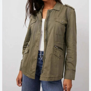 Lily Aldridge for Velvet by Graham & SpencerWomen's Ruby Army Jacket Size Small